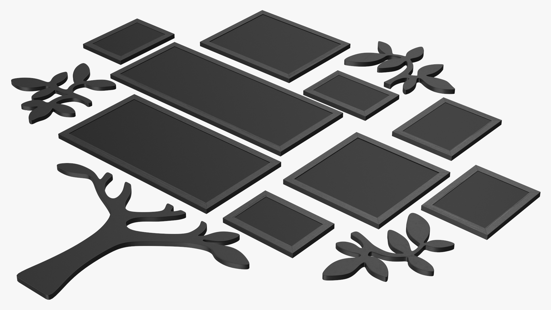 3D Family Tree Frames model