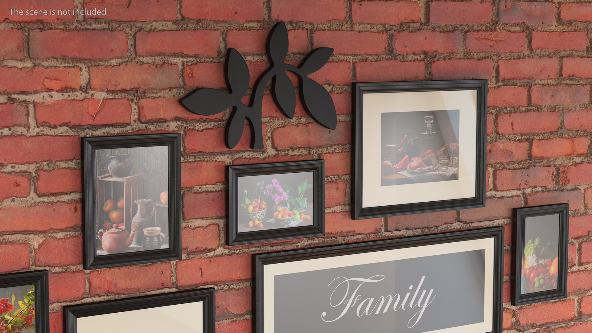 3D Family Tree Frames model