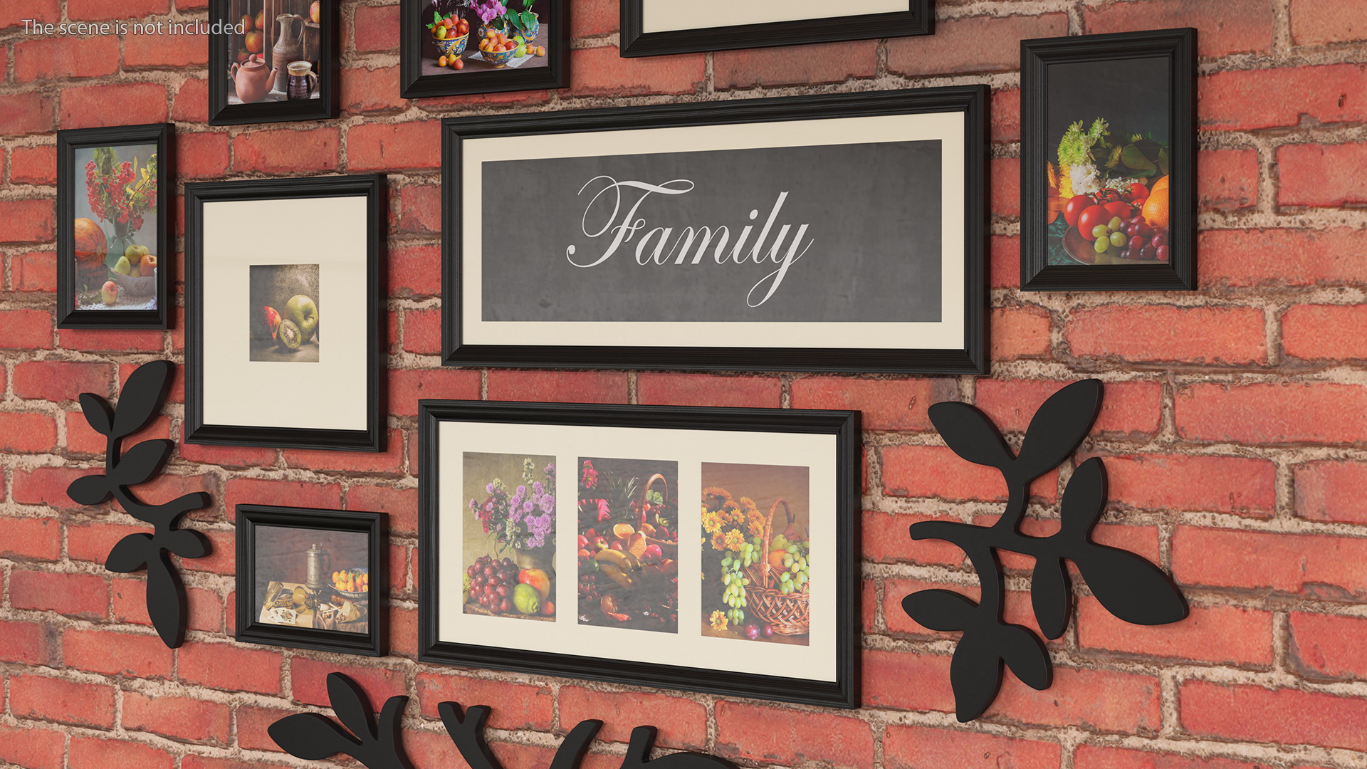 3D Family Tree Frames model