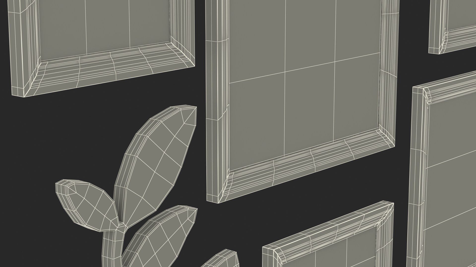 3D Family Tree Frames model