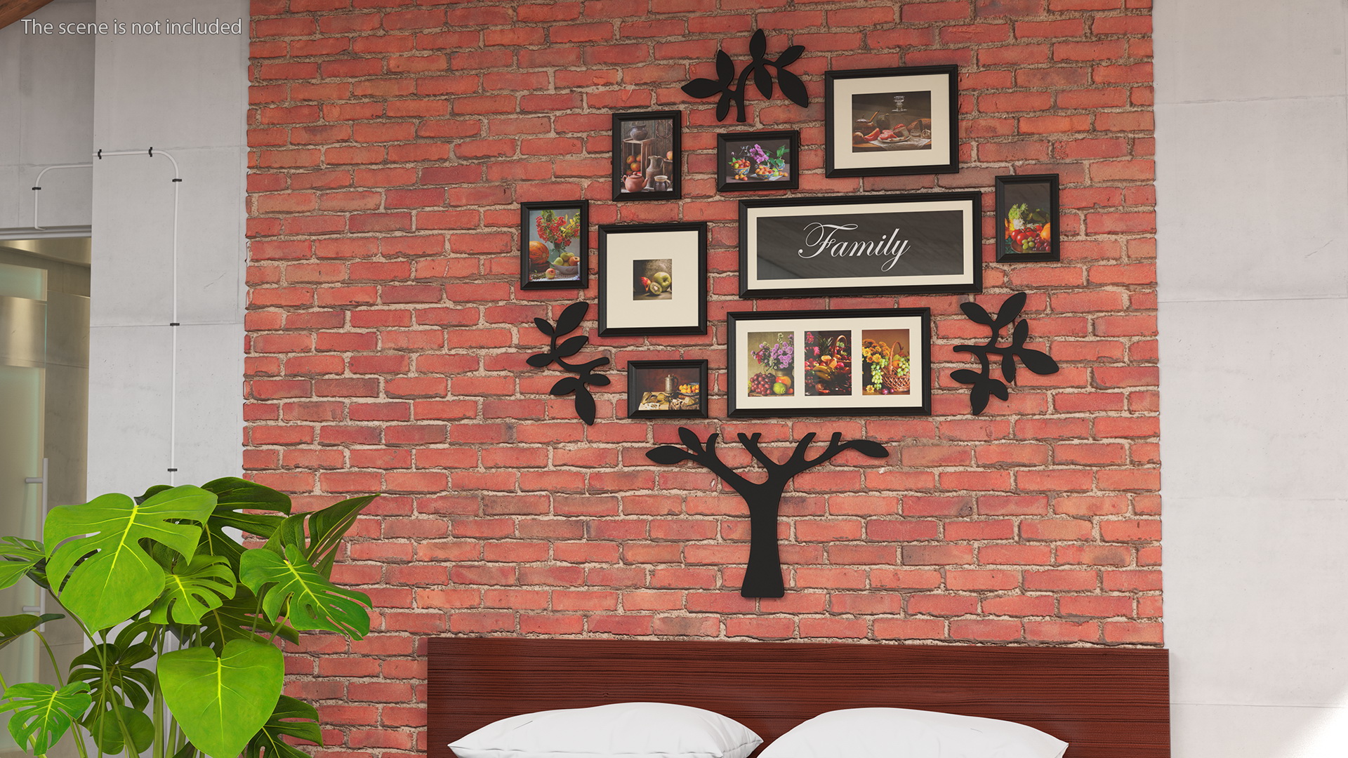 3D Family Tree Frames model