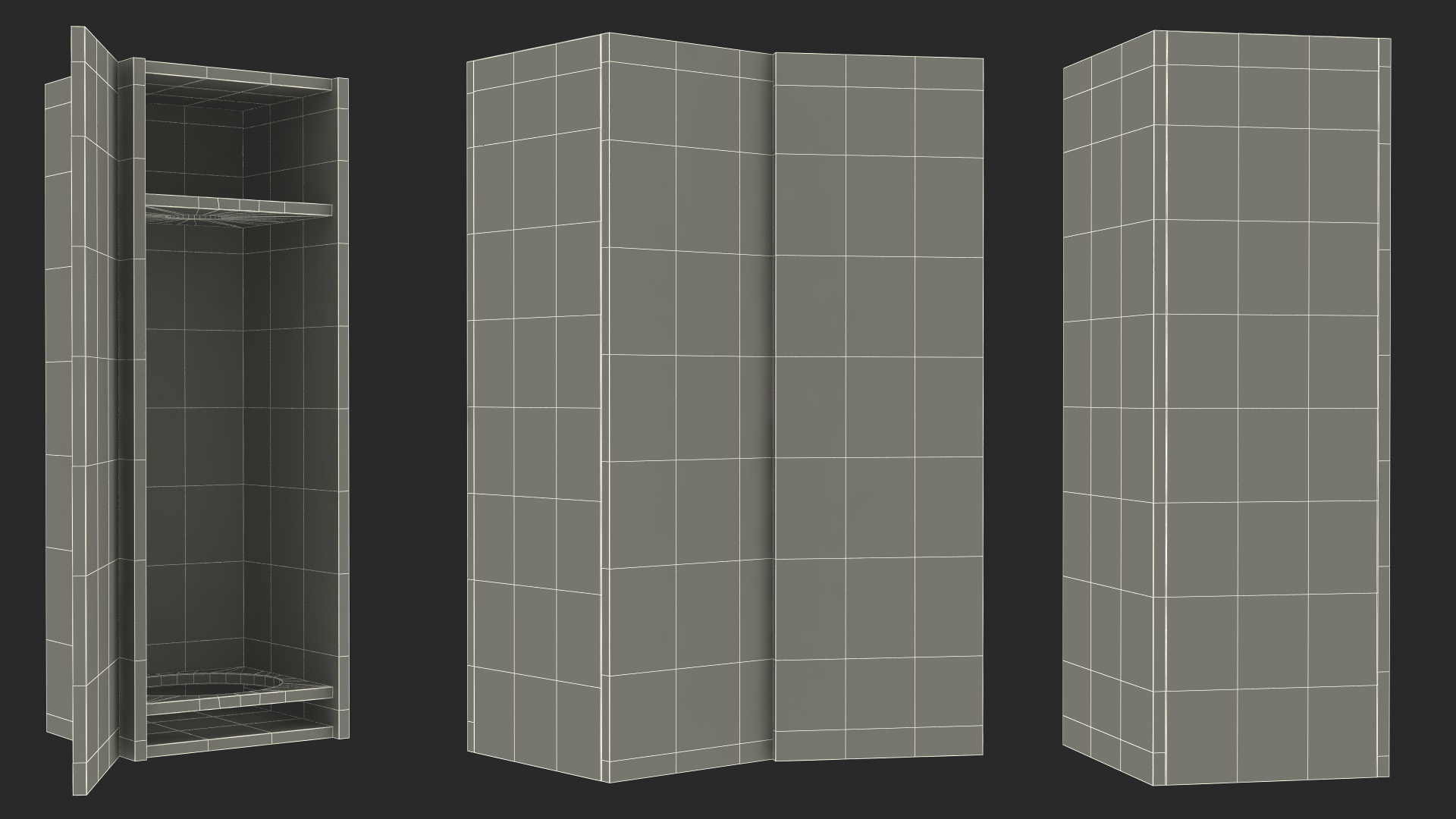 Wooden Box for Champagne Open 3D model