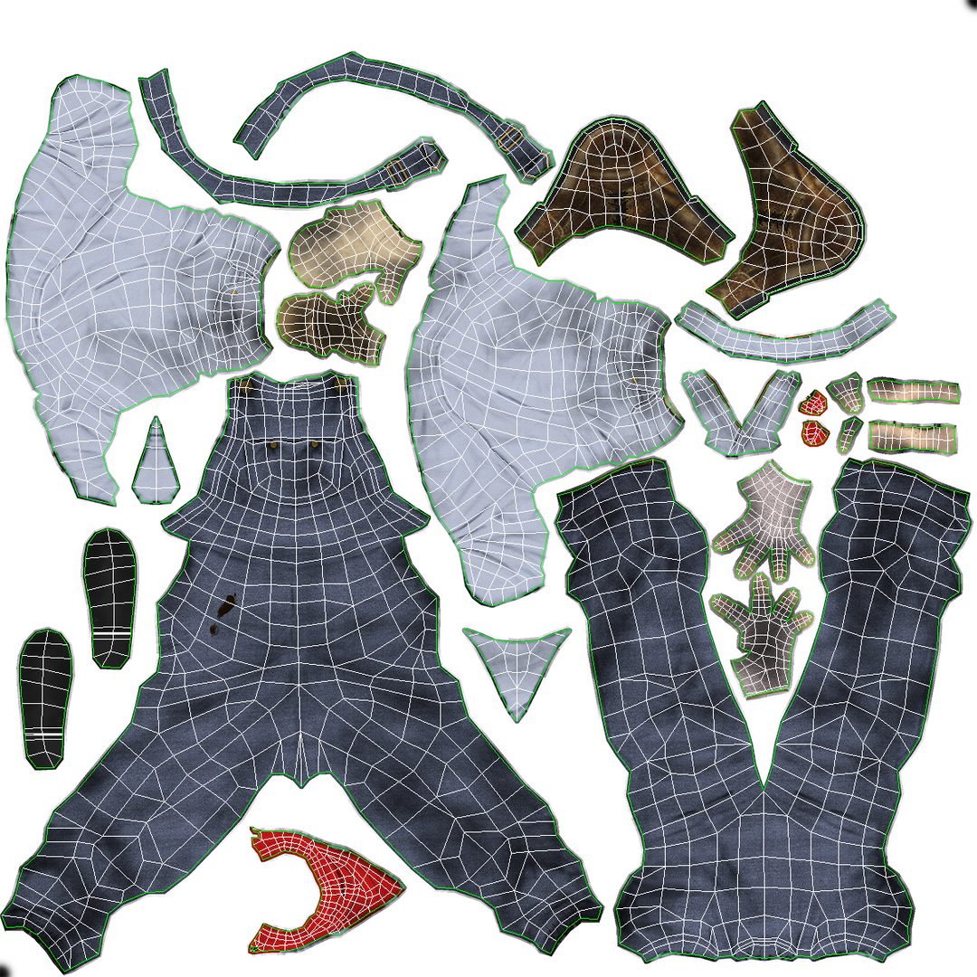 Train Conductor Character Rigged 3D