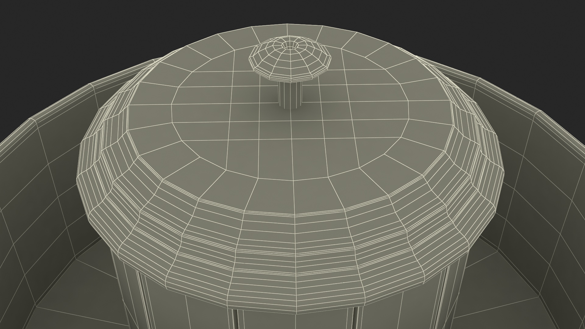 Praxinoscope Optical Animation Toy 3D model