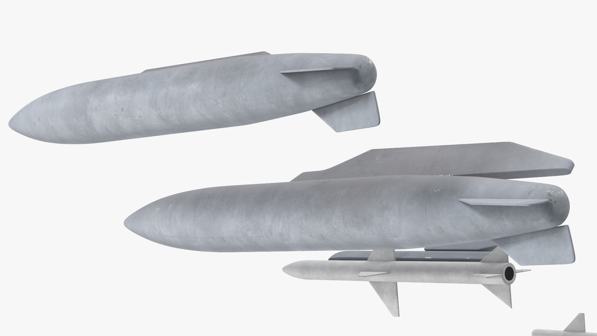 3D model Fighter Jet Armament