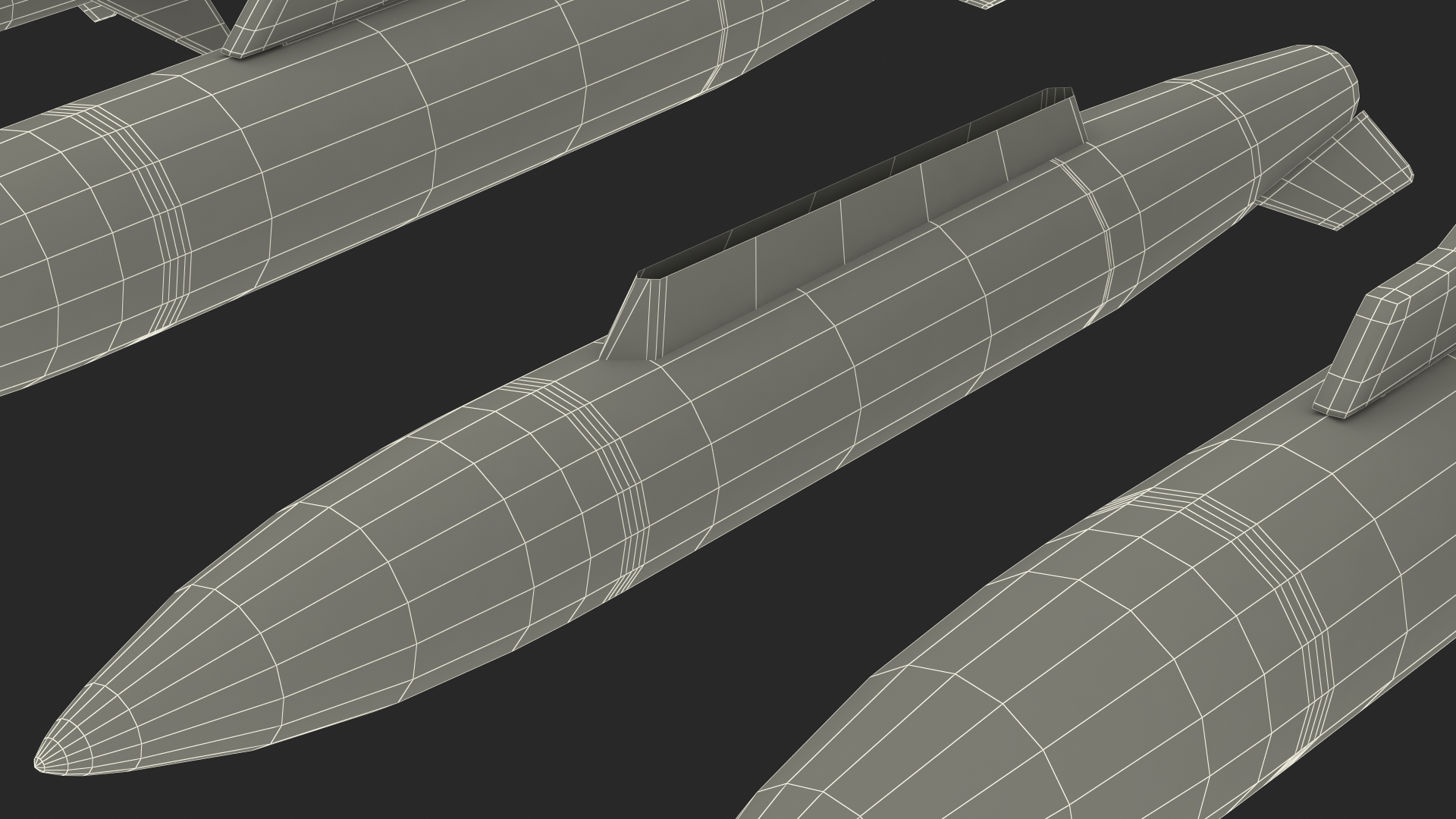 3D model Fighter Jet Armament