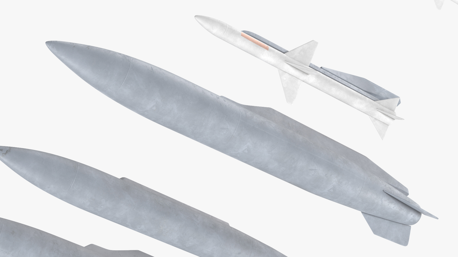 3D model Fighter Jet Armament