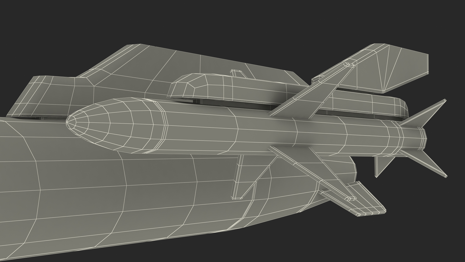 3D model Fighter Jet Armament
