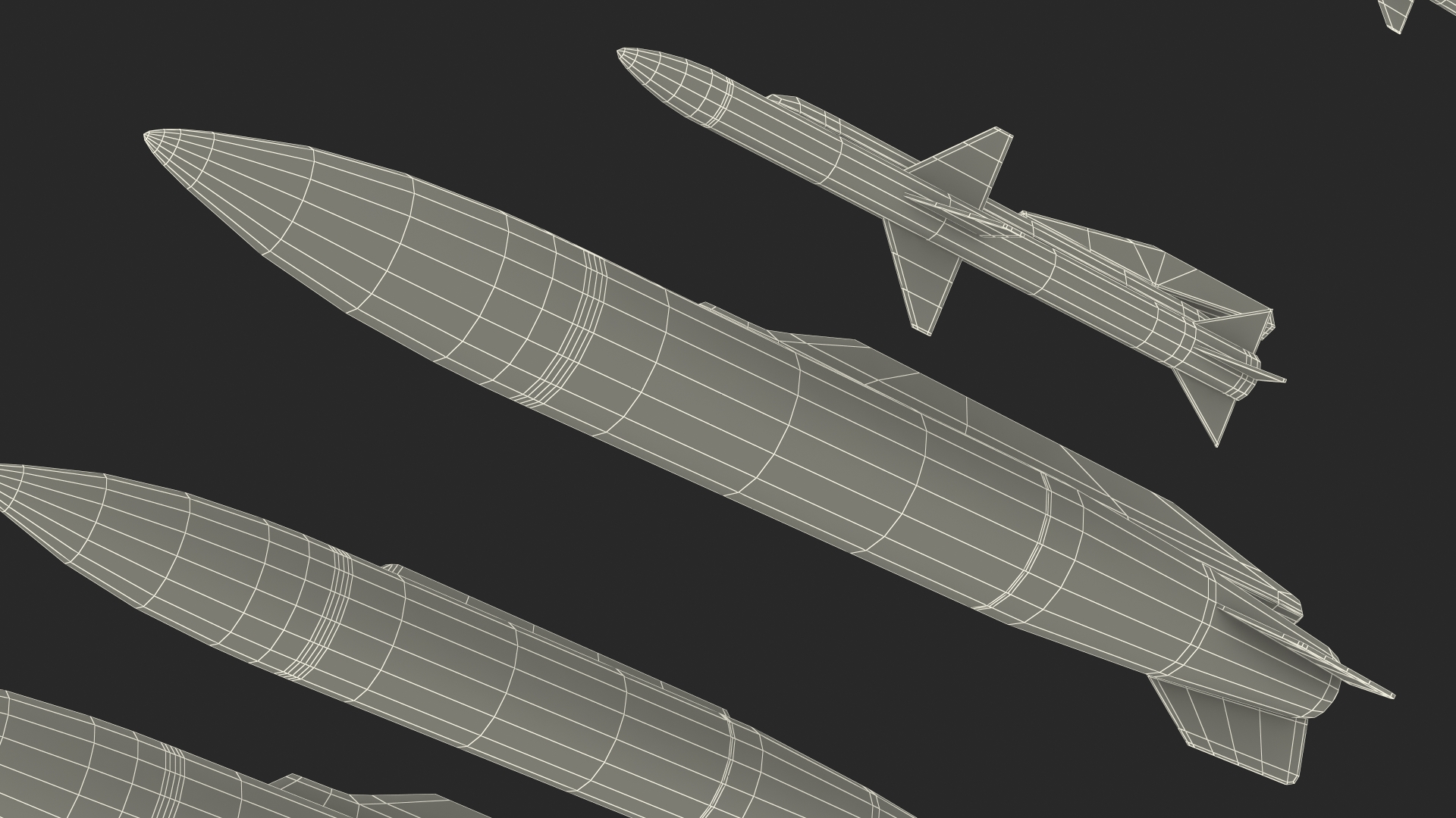 3D model Fighter Jet Armament