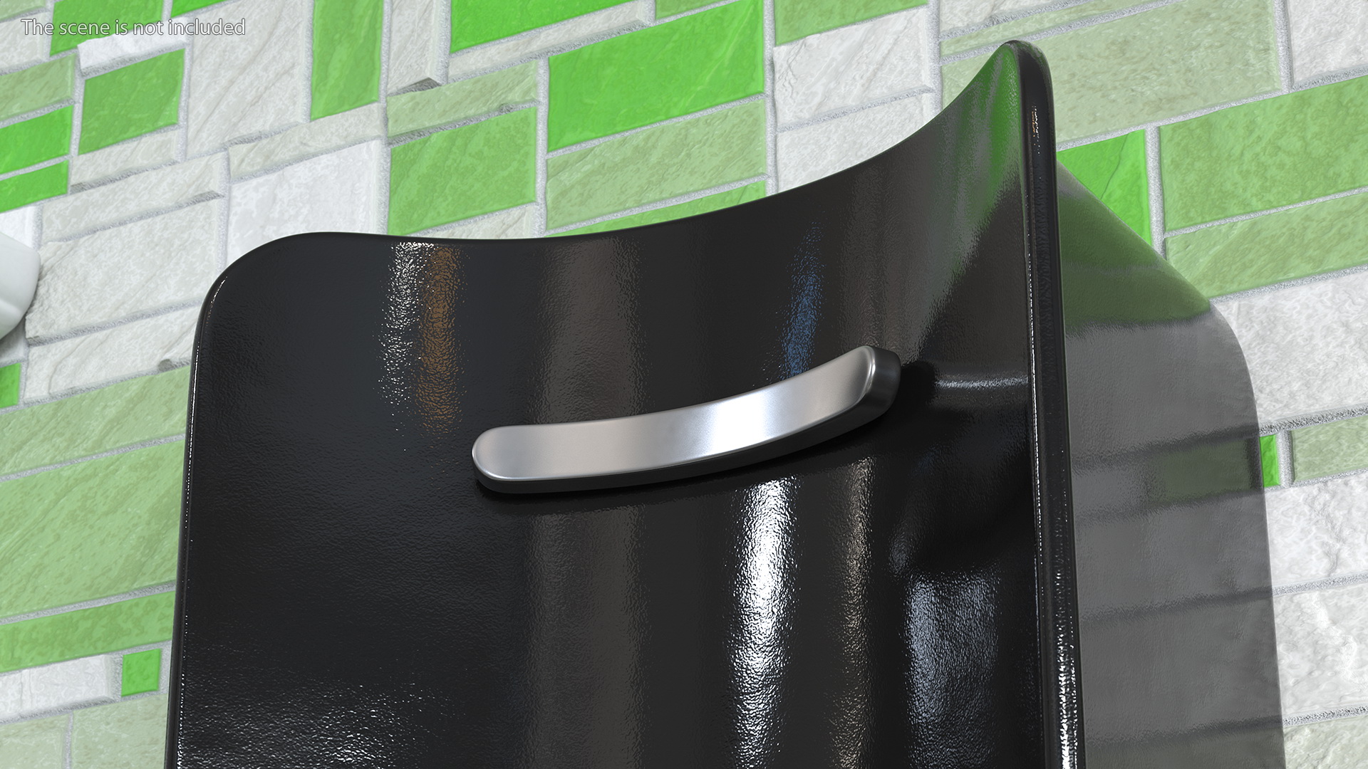 3D Rear Spud Urinal