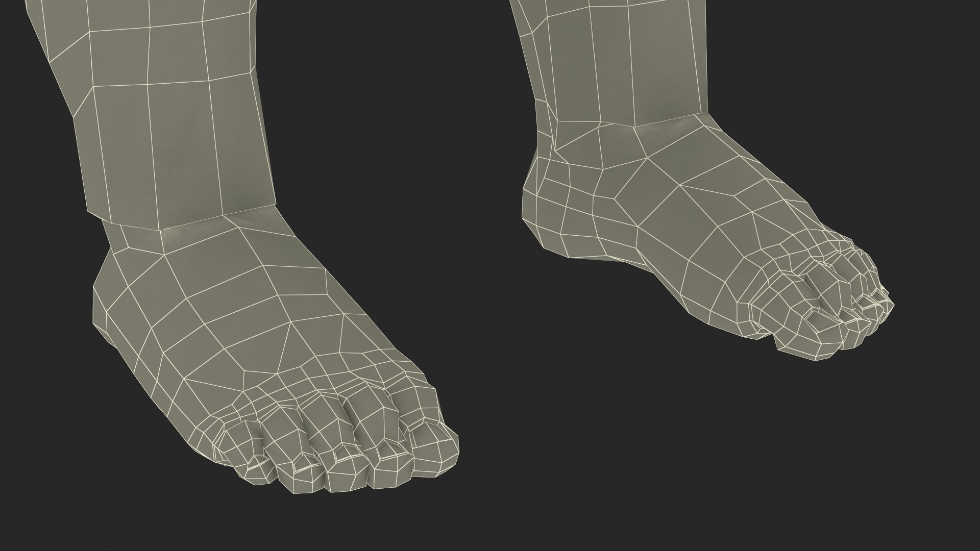 3D model Toddler Black Boy Light Skin Rigged