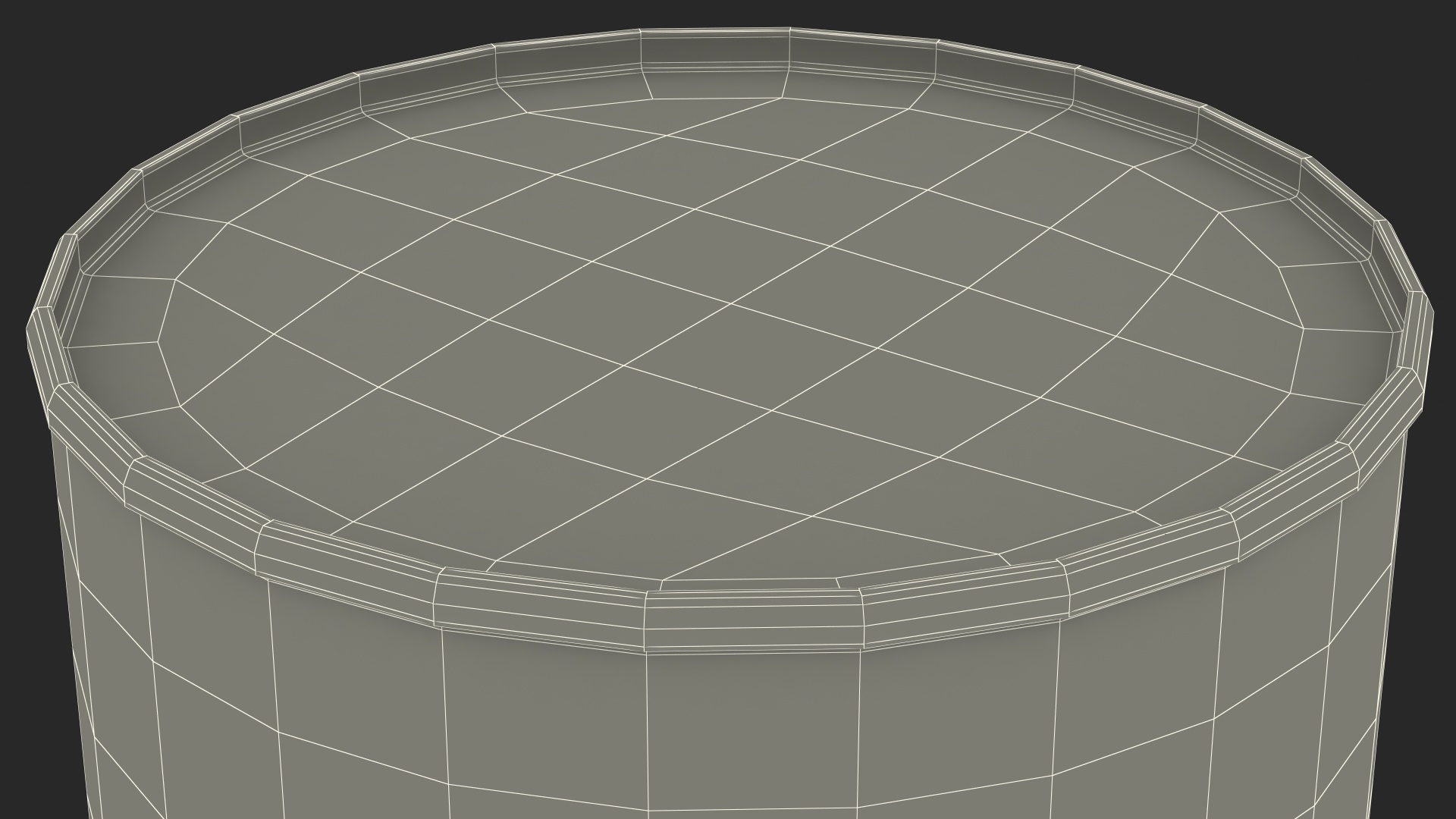 3D Potato Chips Small Tube model