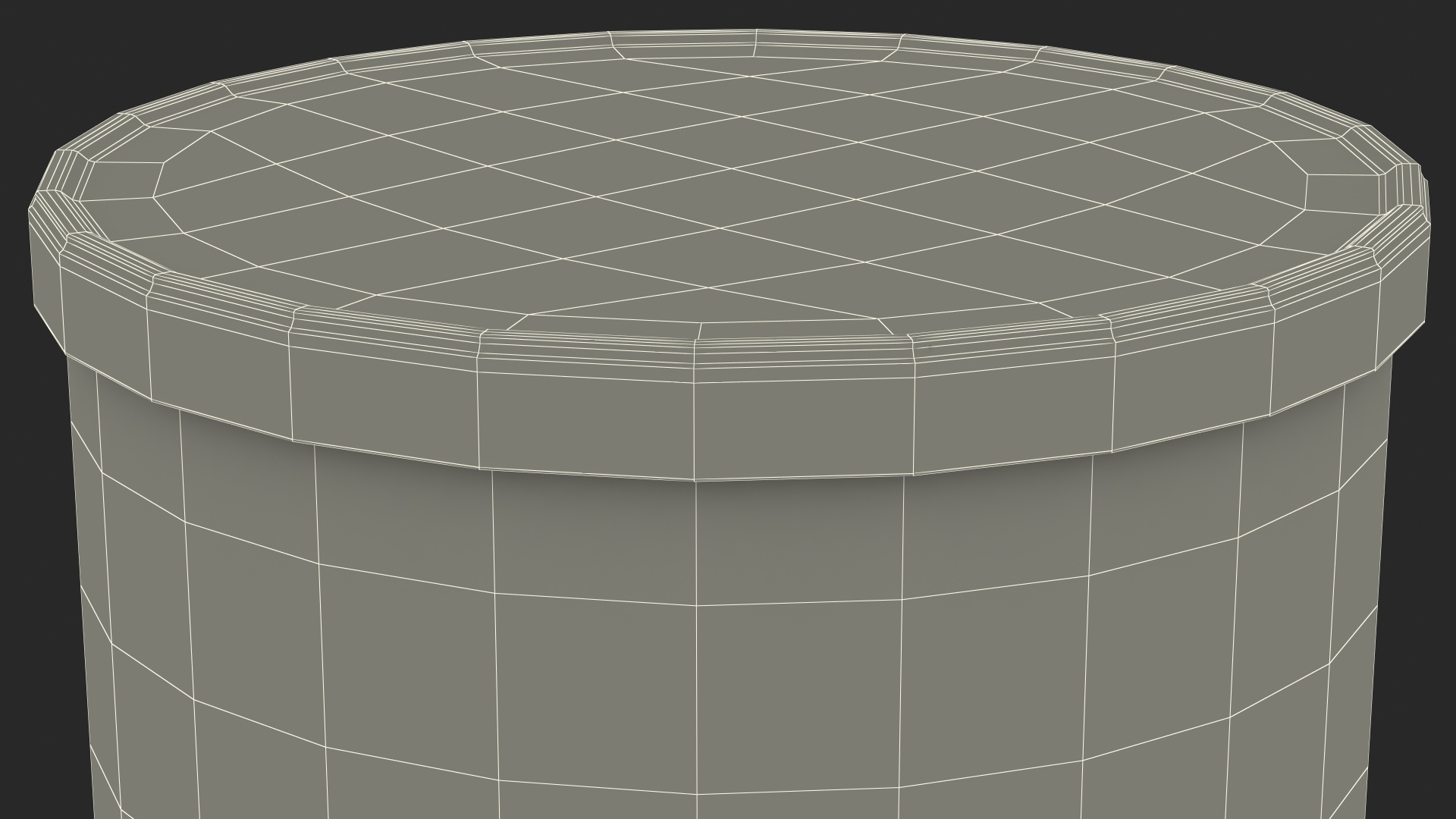 3D Potato Chips Small Tube model