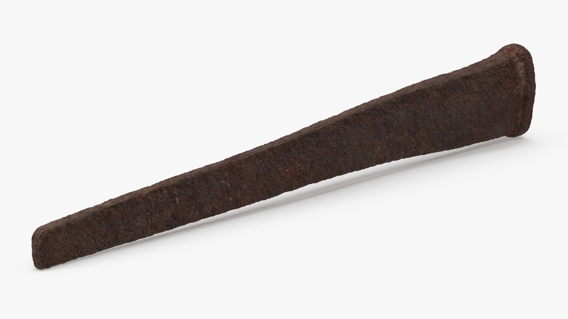 Rusty Old Nail 3D model