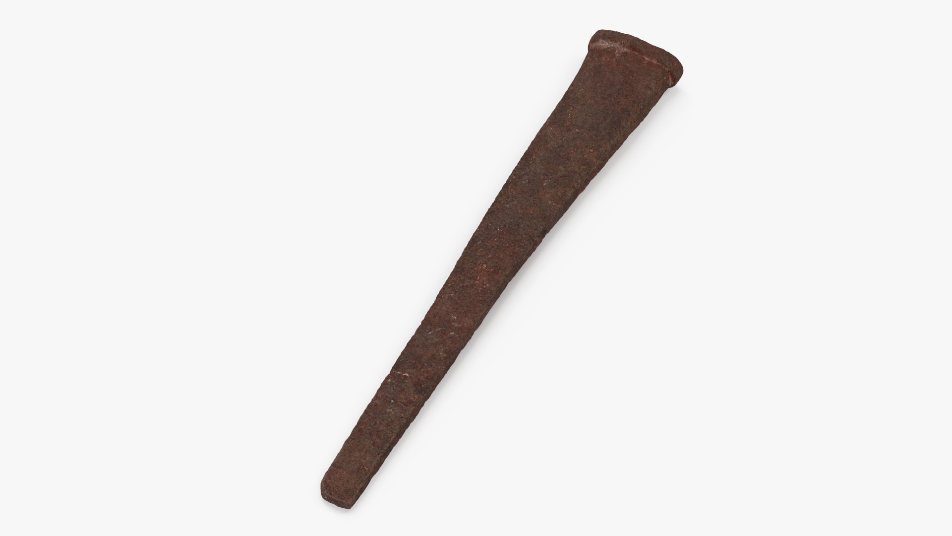 Rusty Old Nail 3D model
