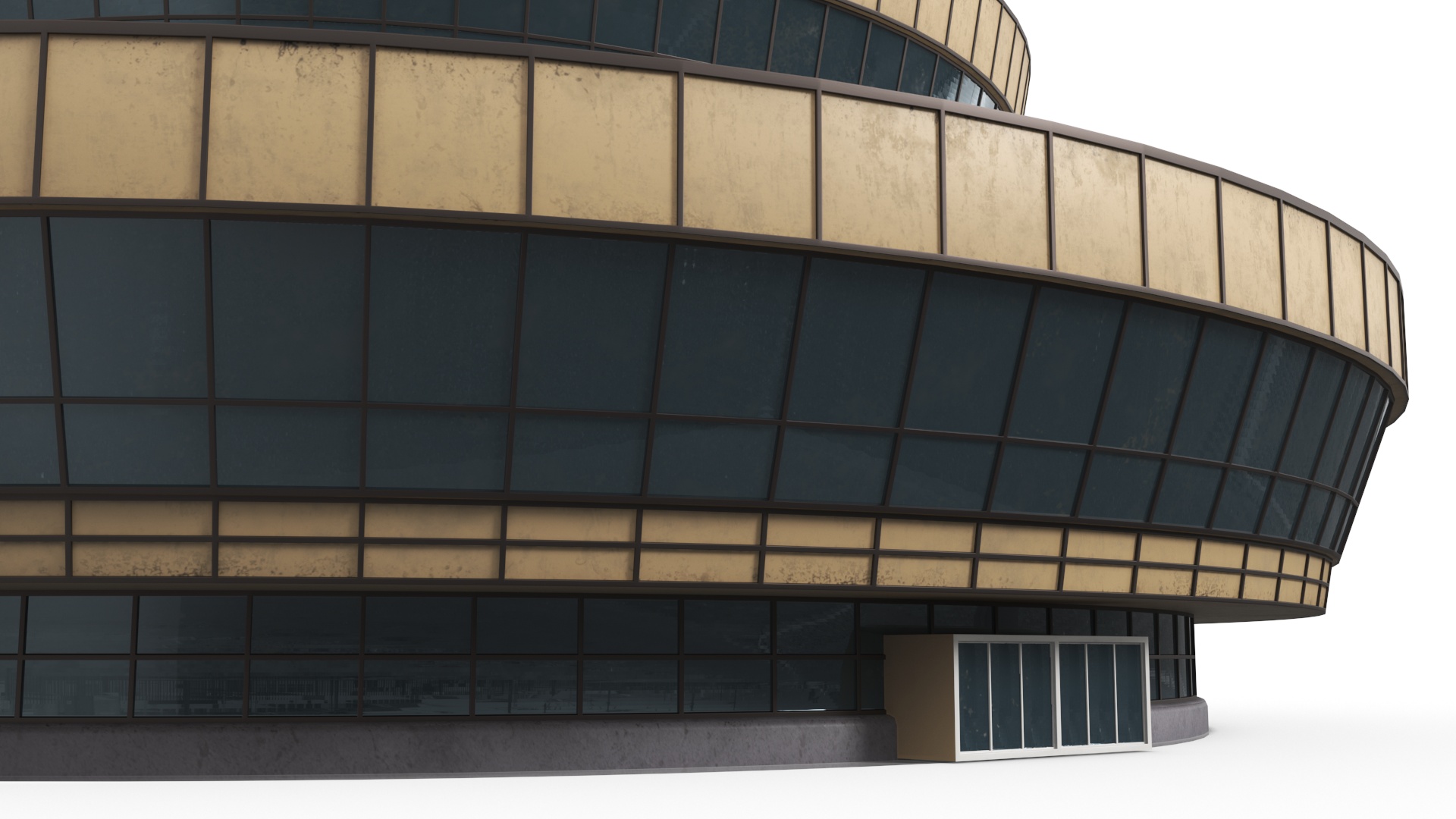 TV Radio Tower 3D model