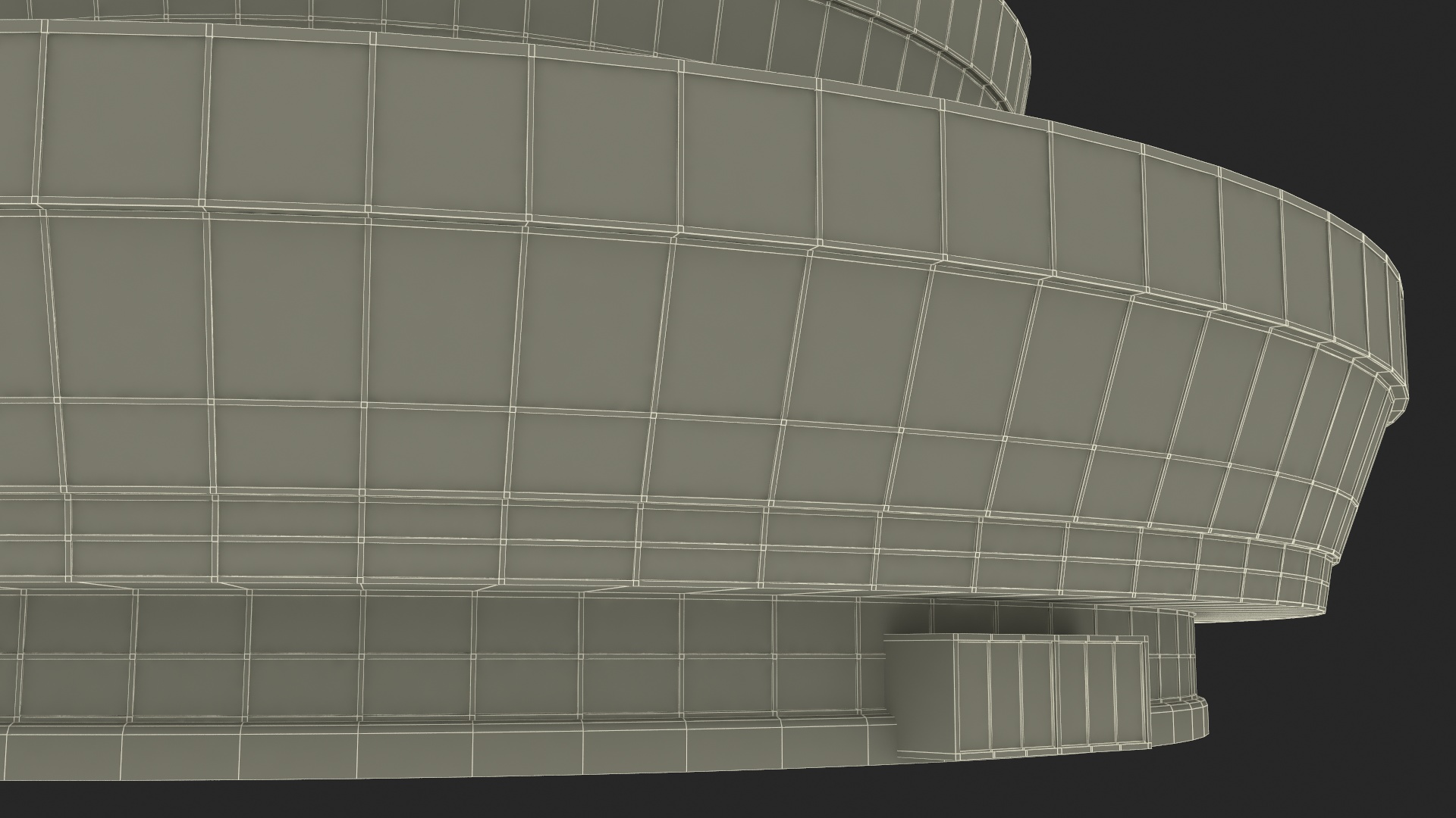 TV Radio Tower 3D model