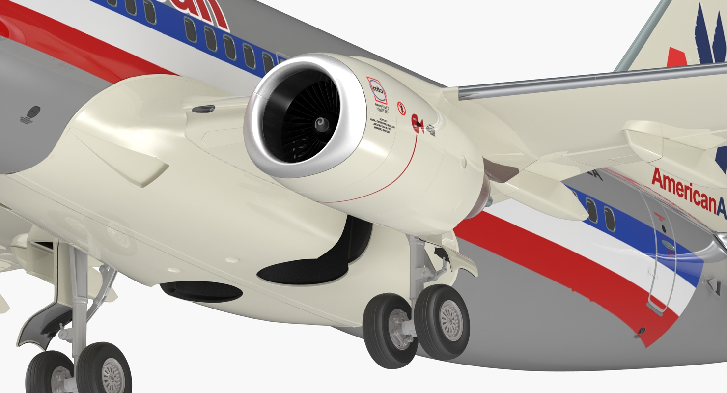 Boeing 737 600 American Airlines 3D