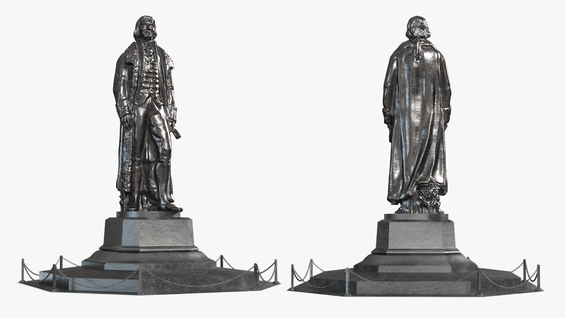 3D model Thomas Jefferson Memorial