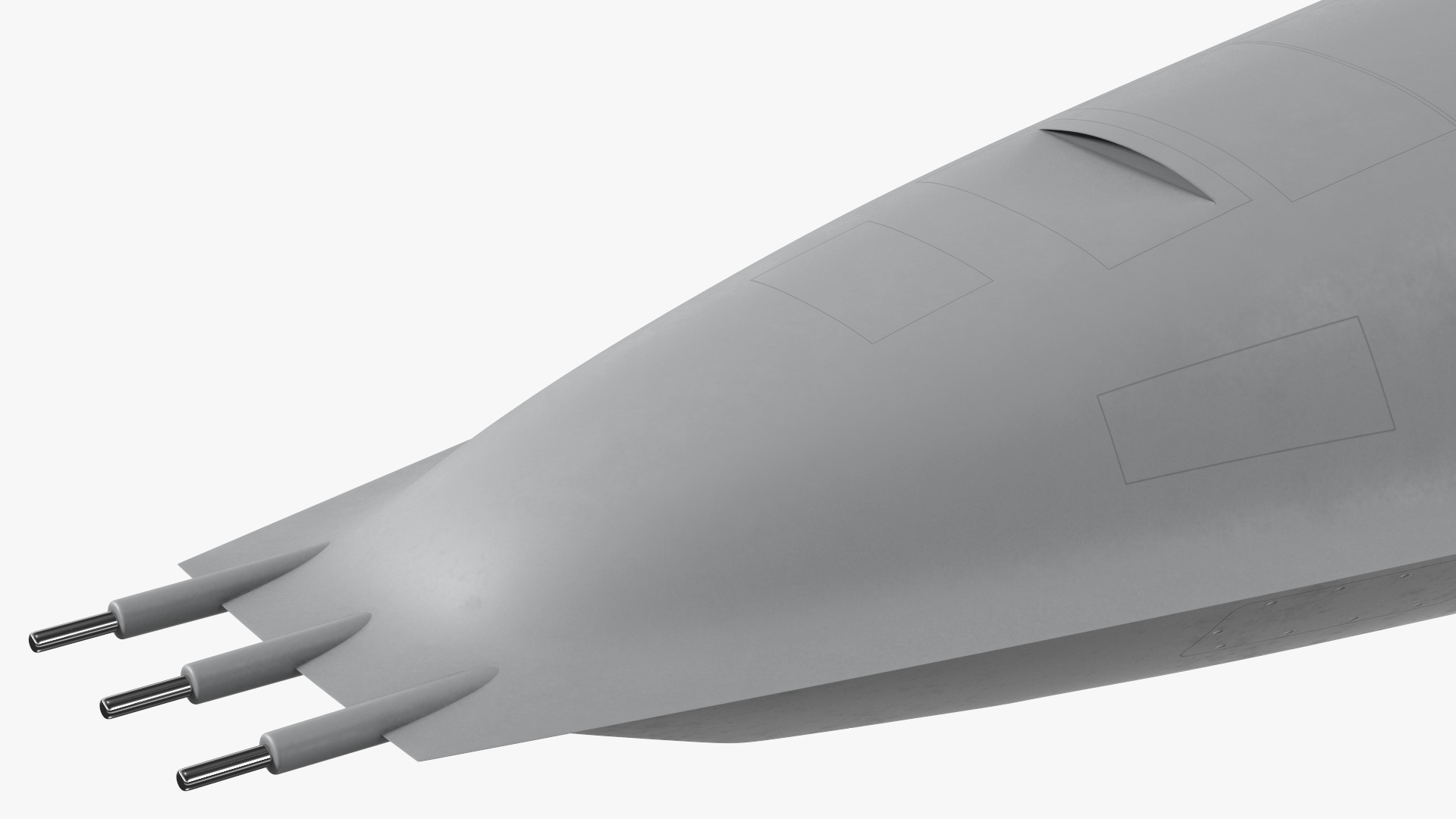Aerial Refueling Drone Flight 3D model