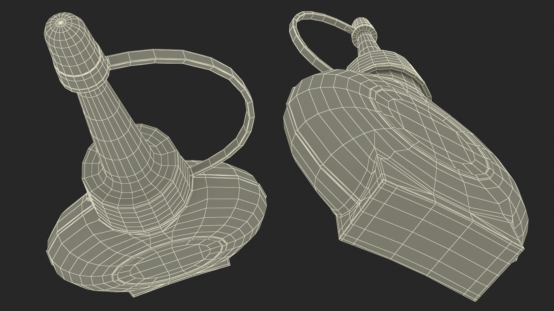 3D model Plastic Oiler Closed