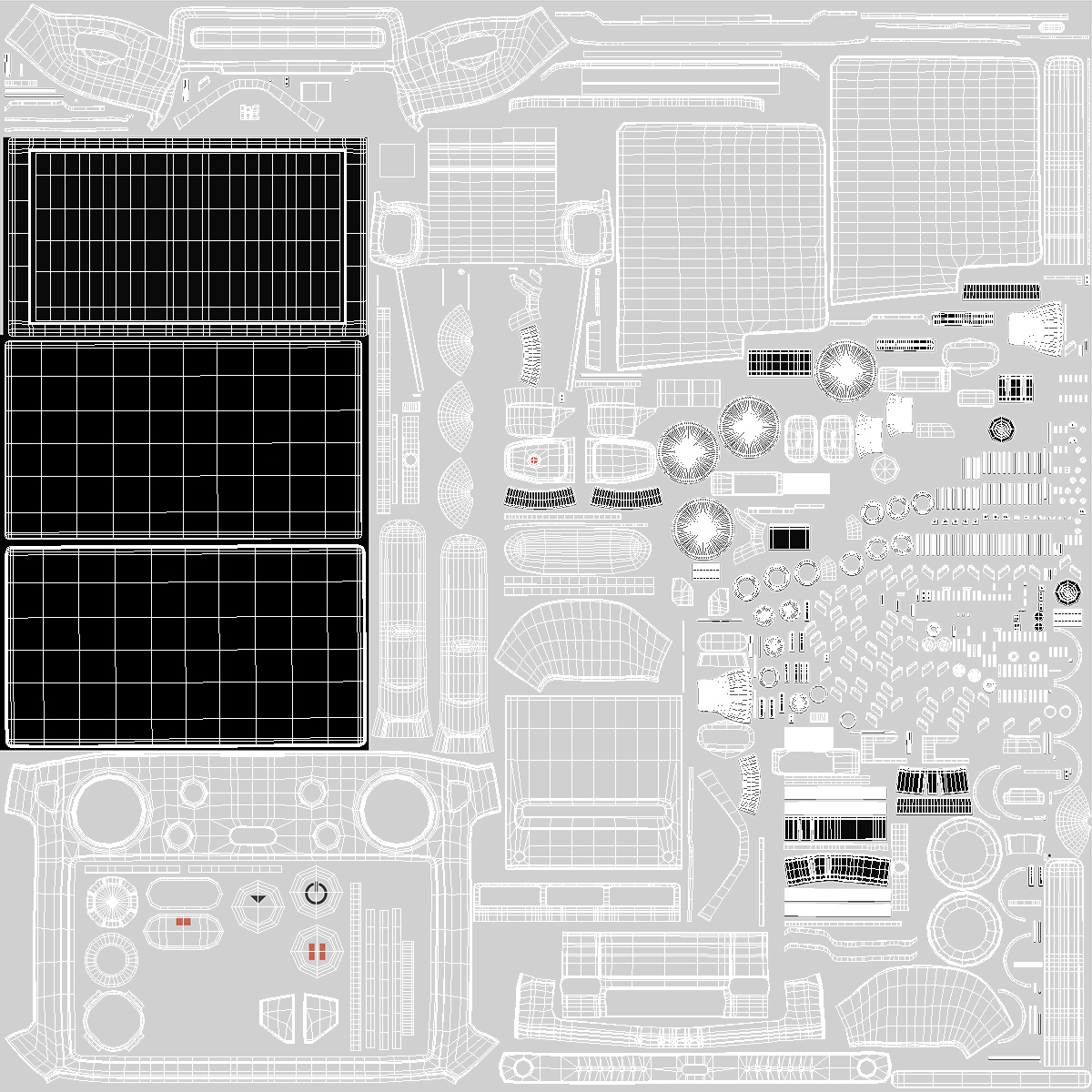 3D Drone UAV with Smart Controller