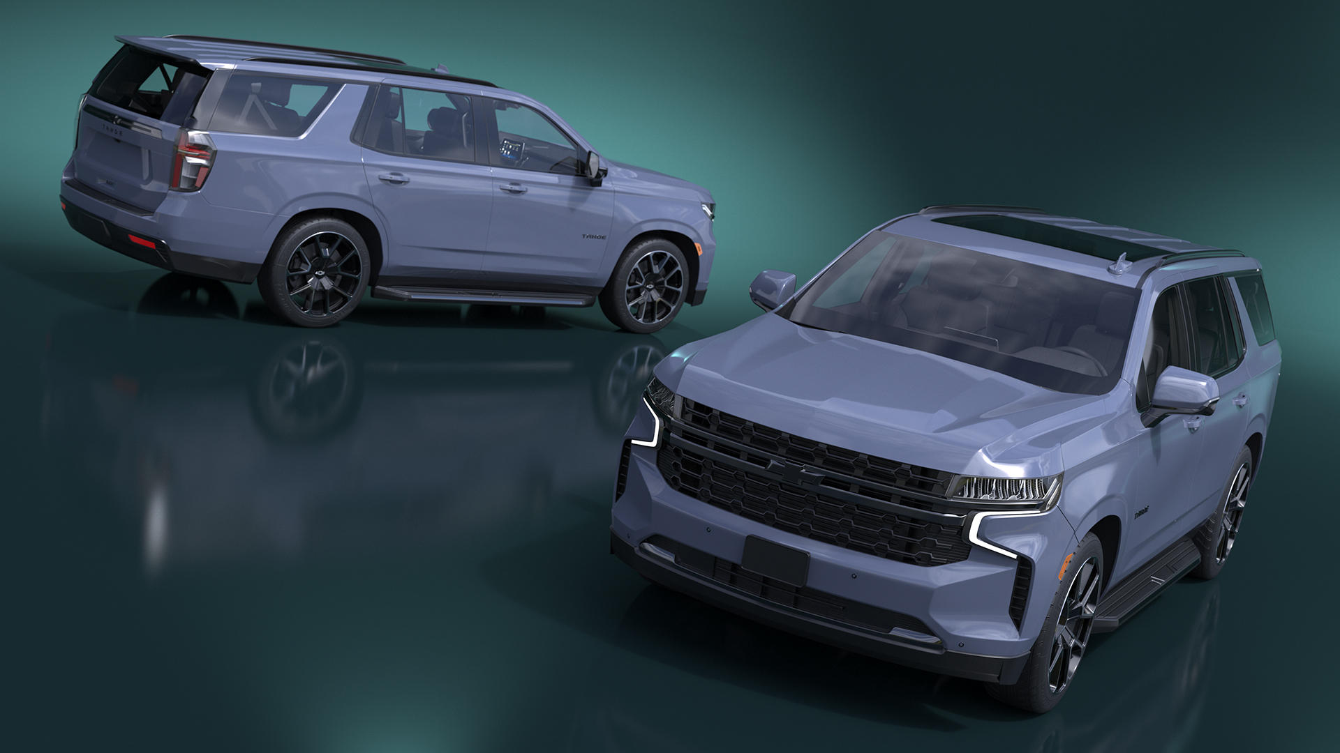 3D model Chevrolet Tahoe 2024