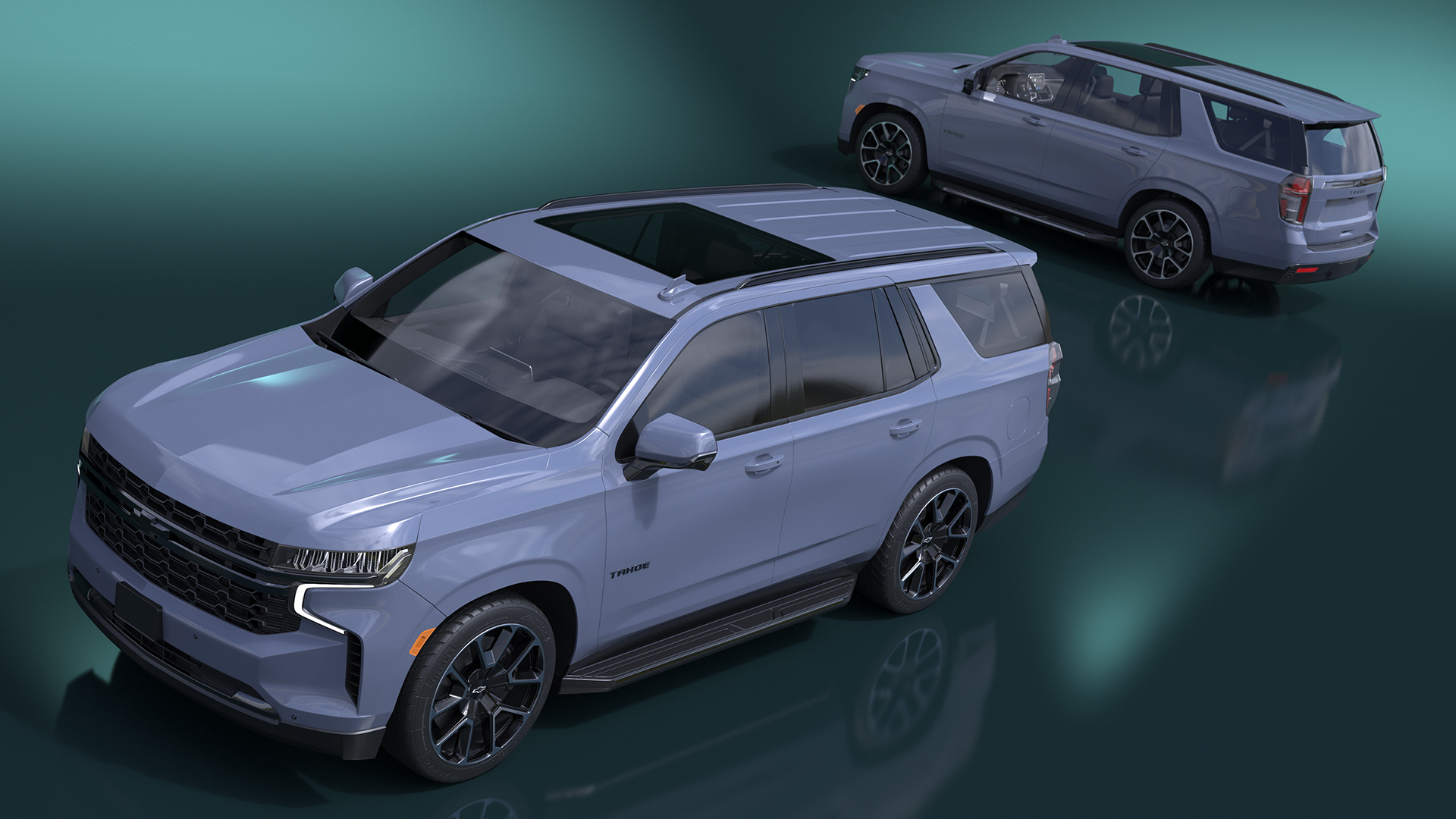 3D model Chevrolet Tahoe 2024