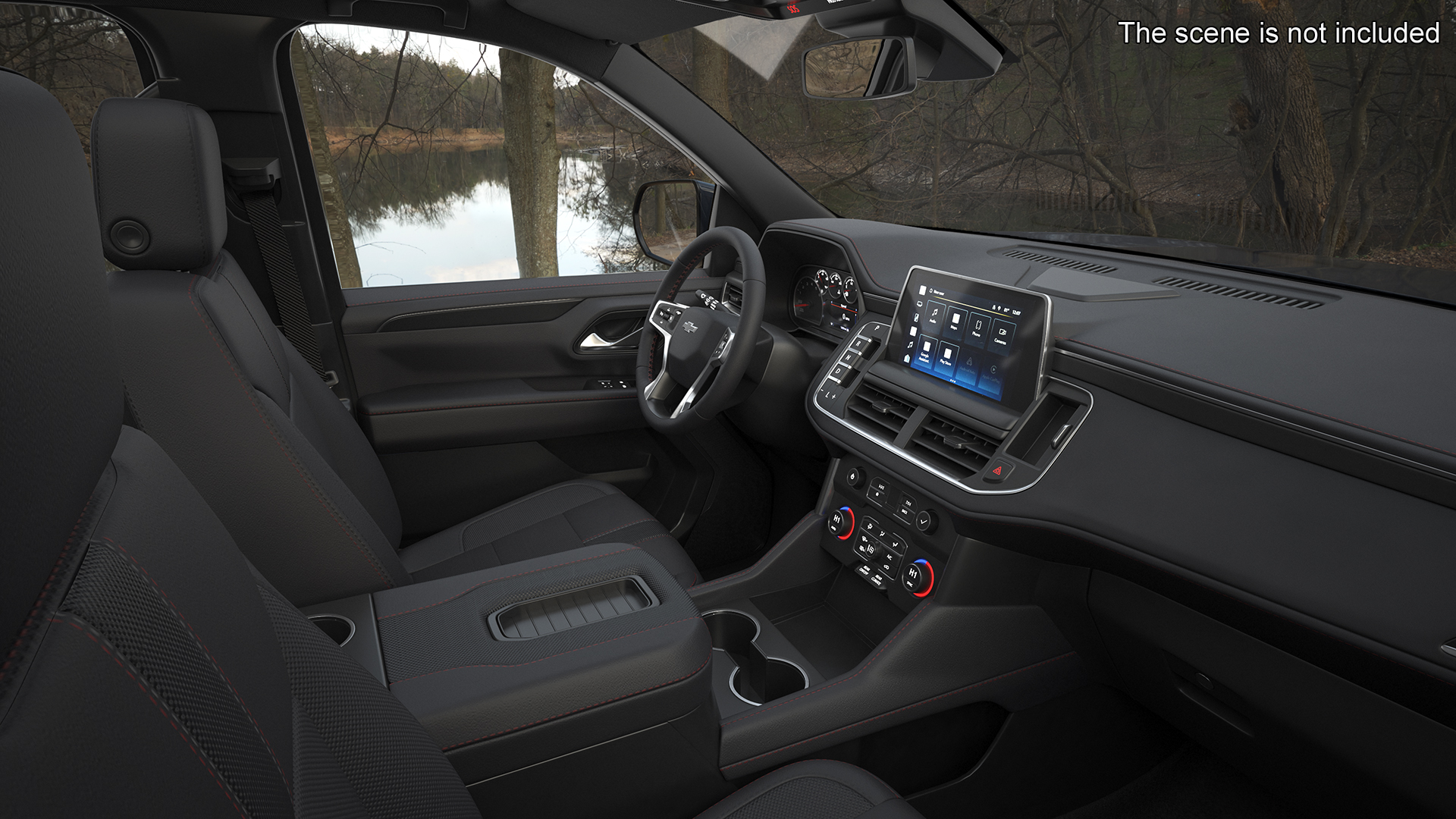 3D model Chevrolet Tahoe 2024