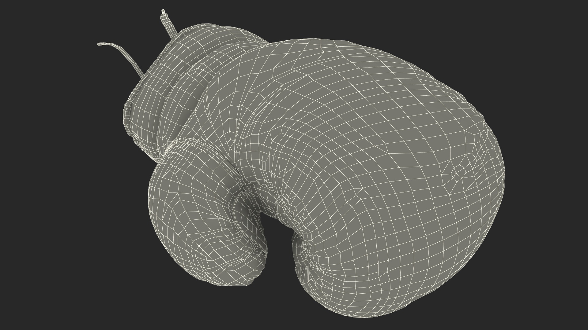 Vintage Leather Boxing Gloves 3D model