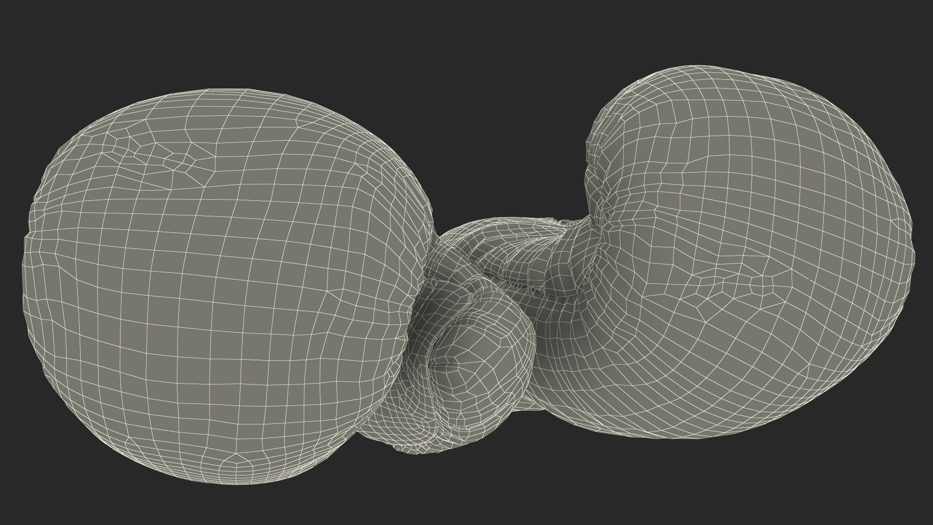Vintage Leather Boxing Gloves 3D model