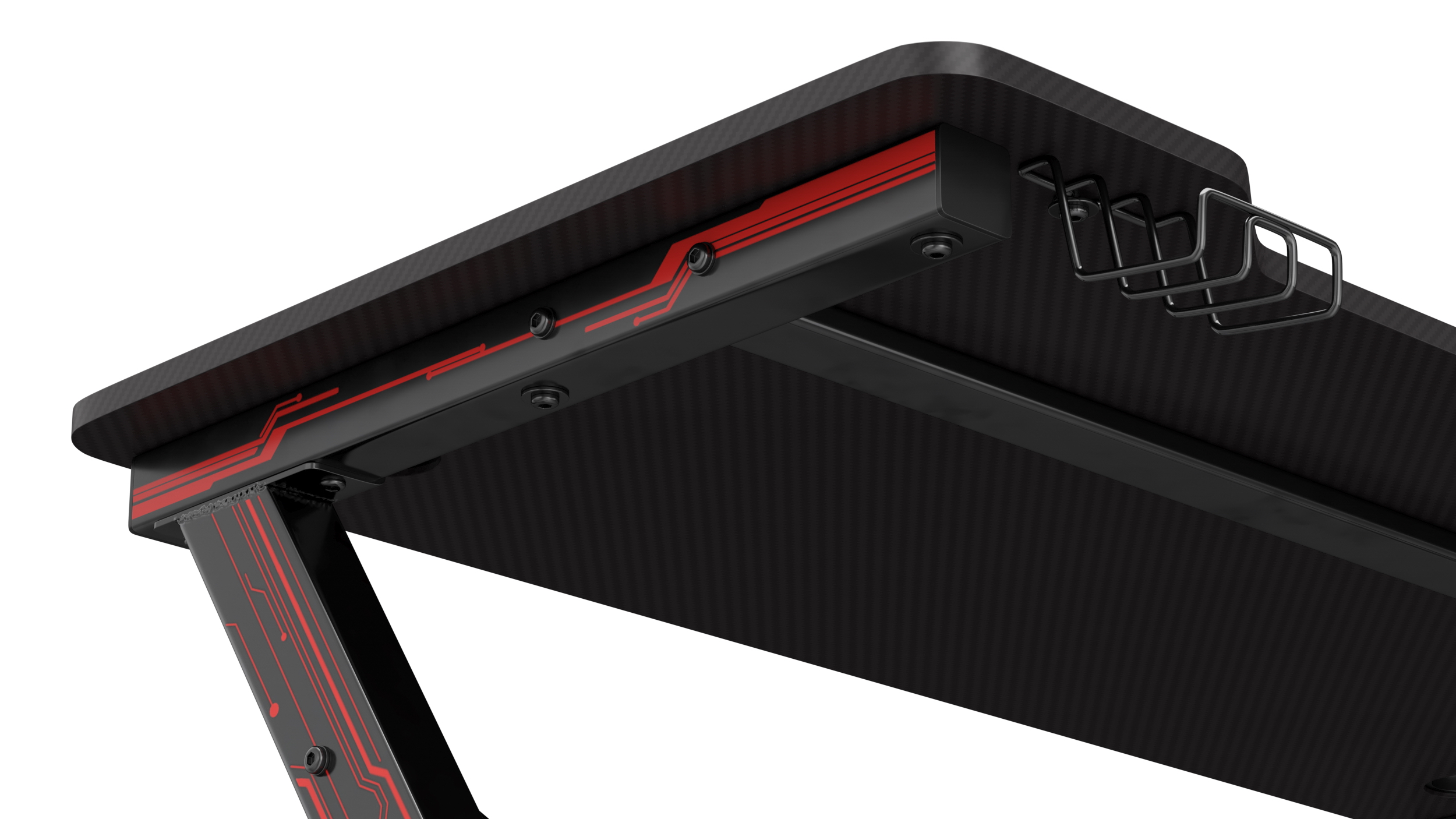 FDW Computer Gaming Desk 3D model