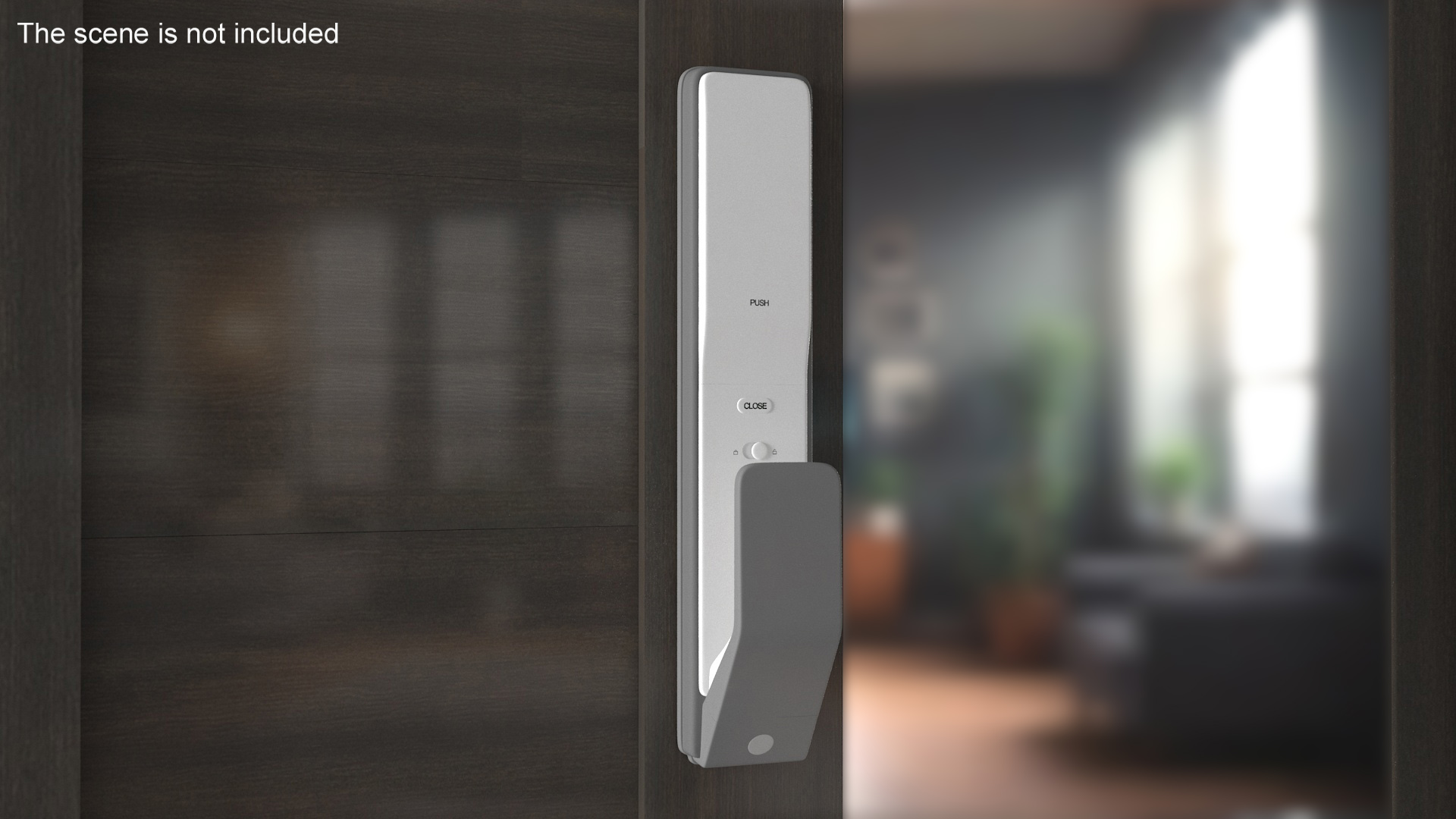 3D Smart Lock White