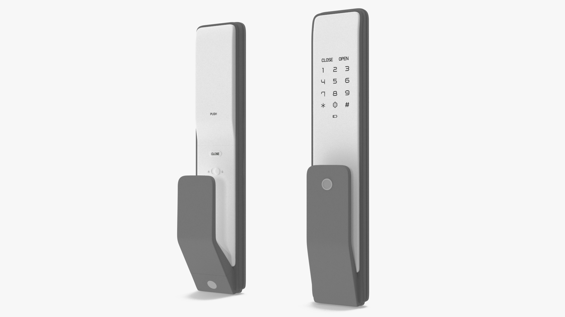 3D Smart Lock White