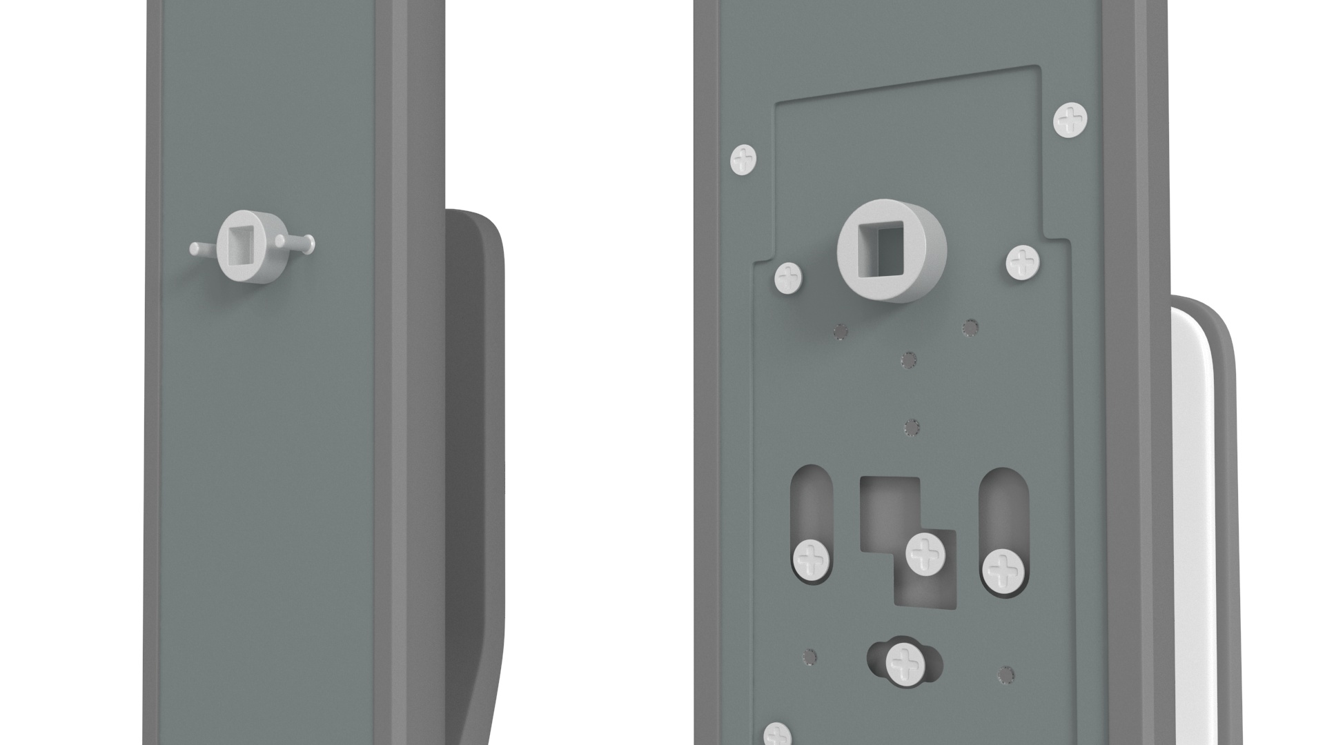 3D Smart Lock White