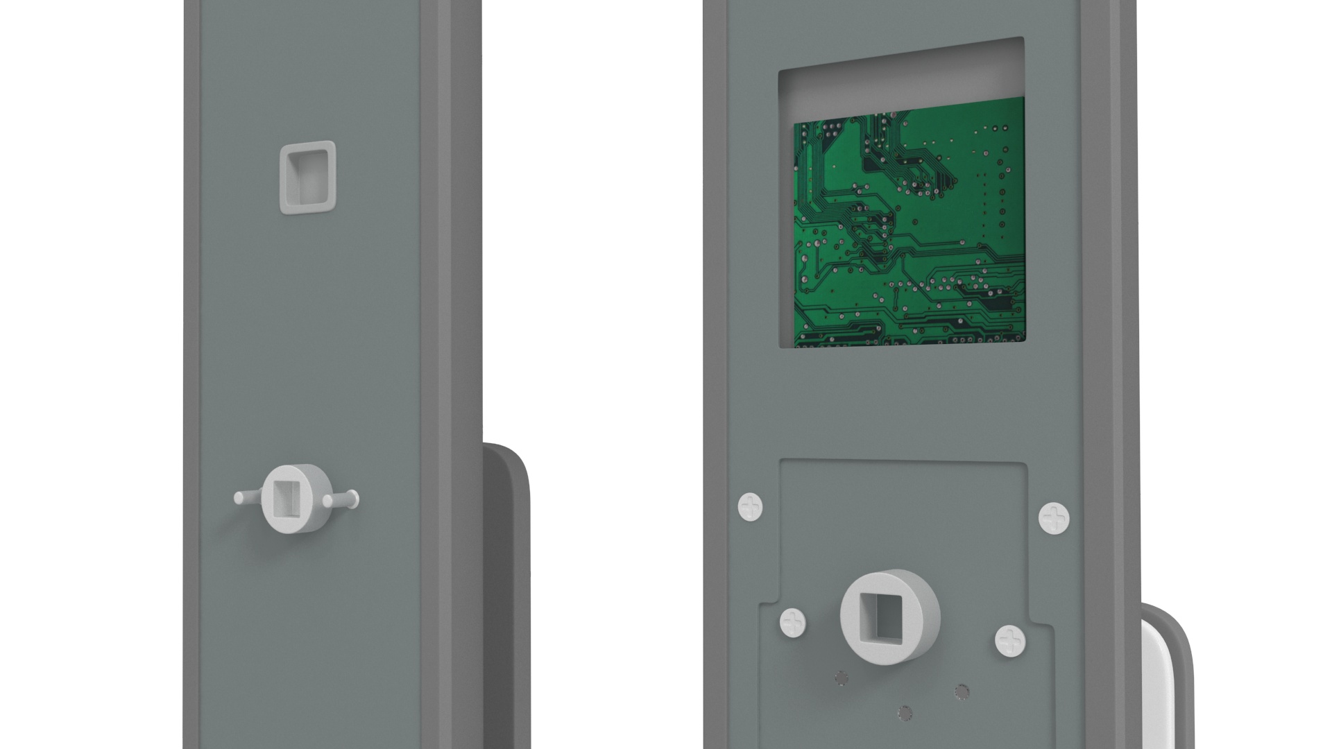 3D Smart Lock White