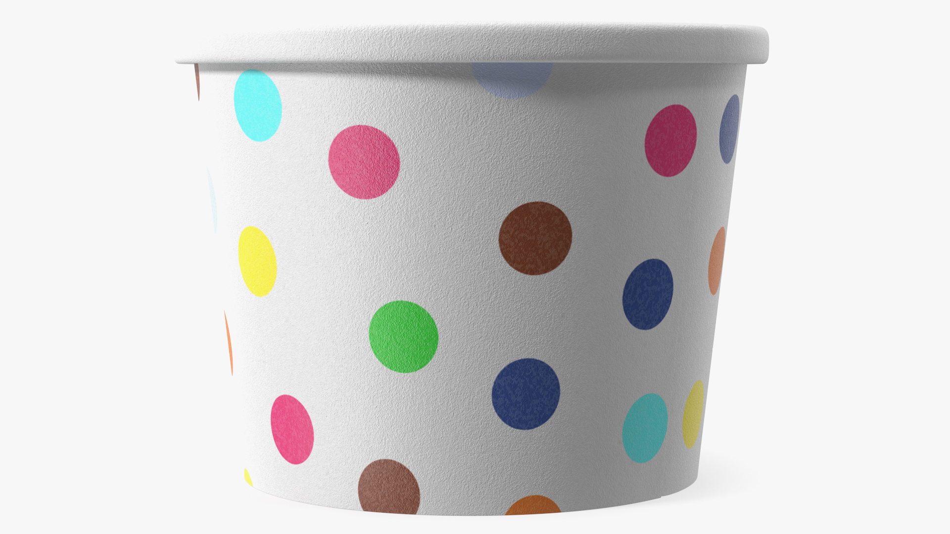 Empty Ice Cream Cup 3D model