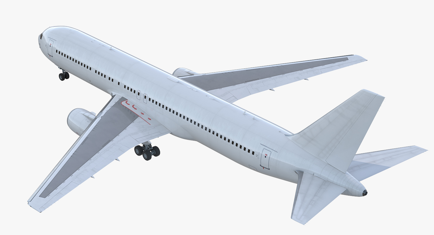Boeing 767 300 Generic Rigged 3D model