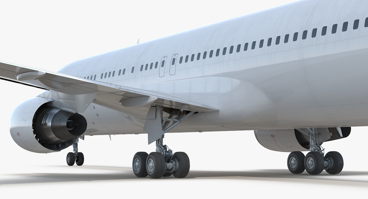 Boeing 767 300 Generic Rigged 3D model