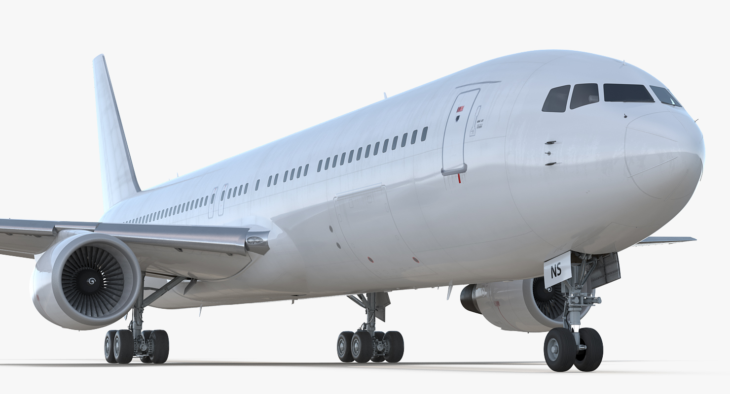Boeing 767 300 Generic Rigged 3D model