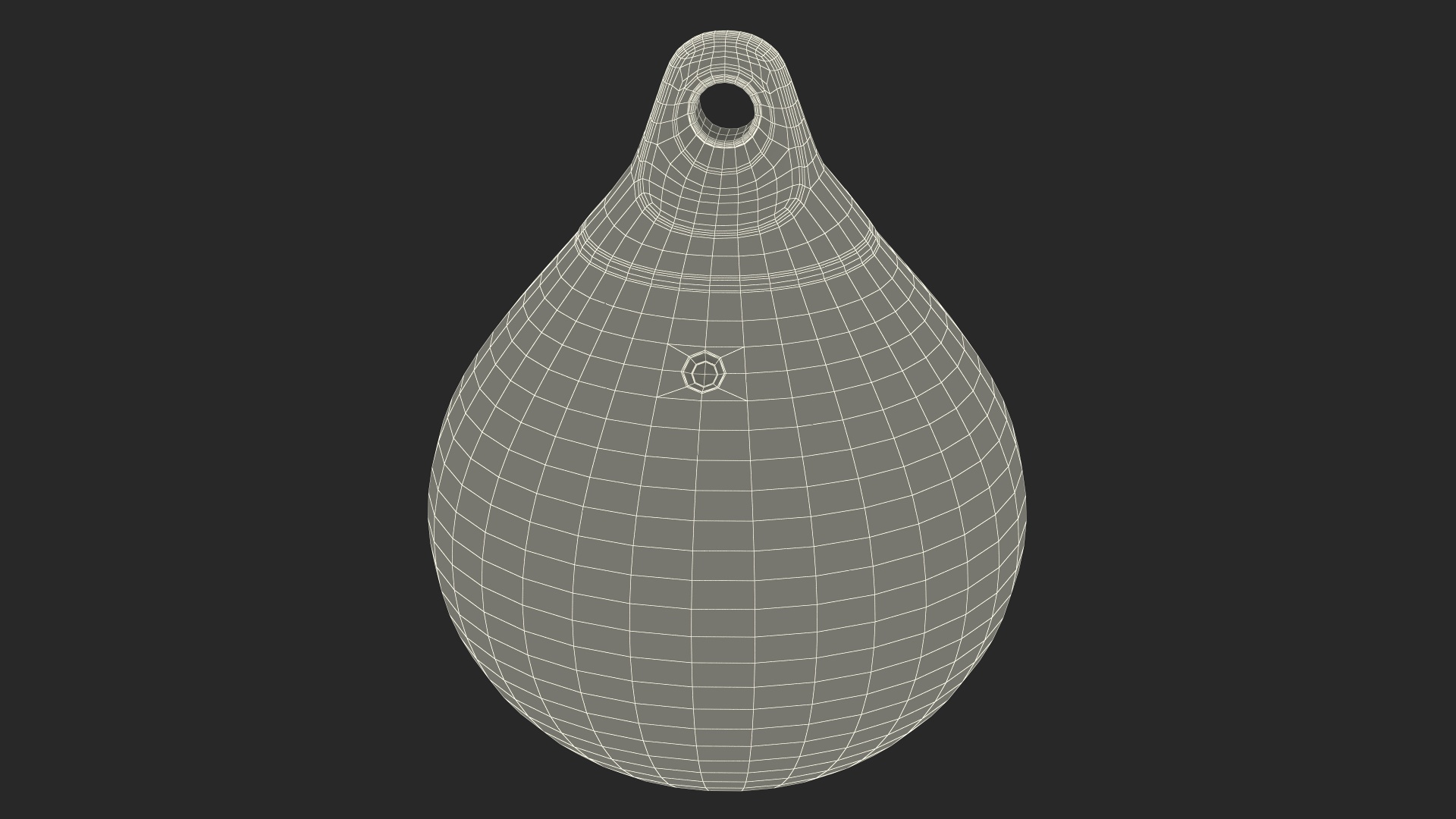 3D Polyform A4 Buoy Blue