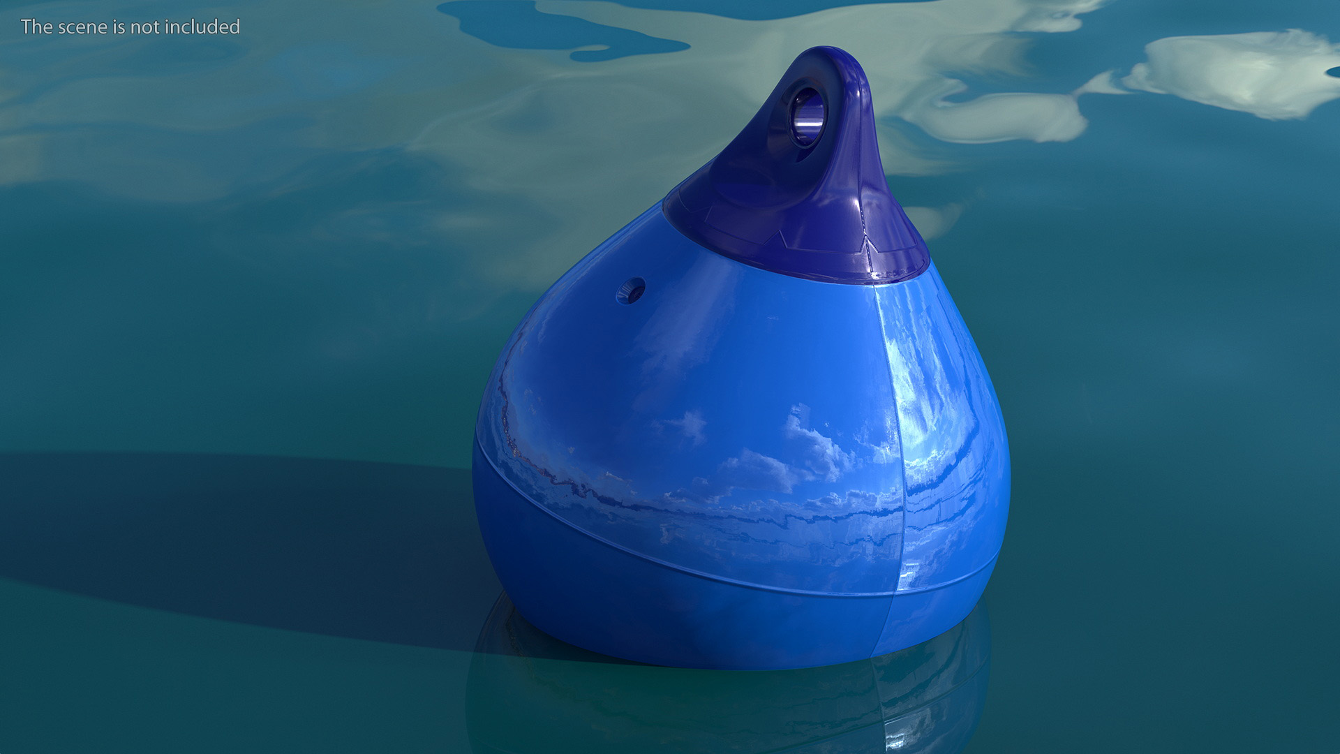 3D Polyform A4 Buoy Blue
