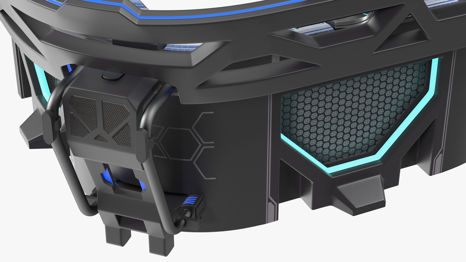Sci Fi Hologram Control Panel 3D model