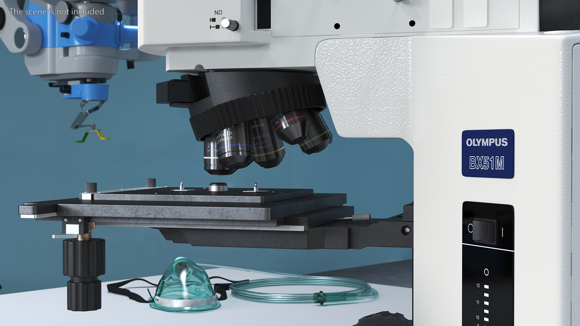 3D model Reflected Light Microscope Olympus BX51M