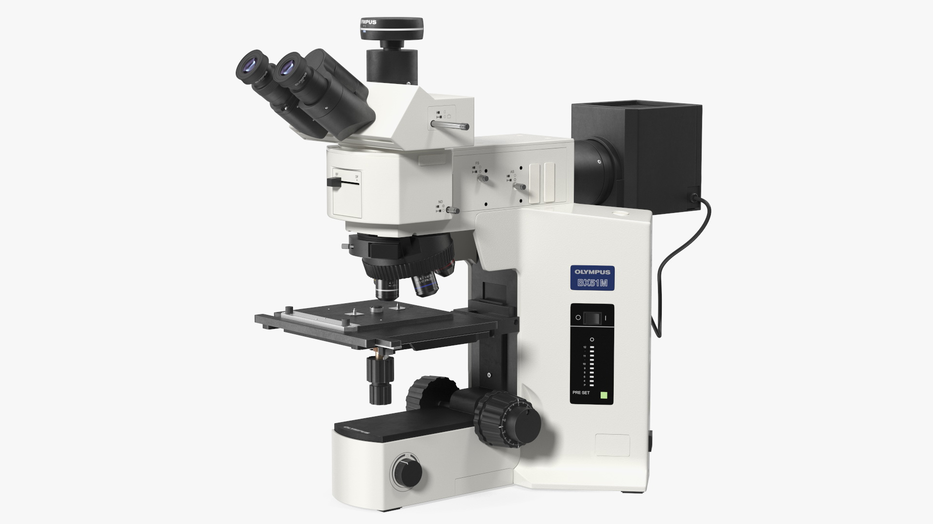 3D model Reflected Light Microscope Olympus BX51M