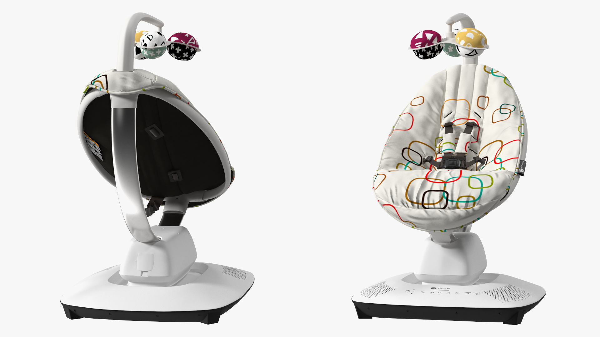 3D model 4Moms MamaRoo Baby Swing White