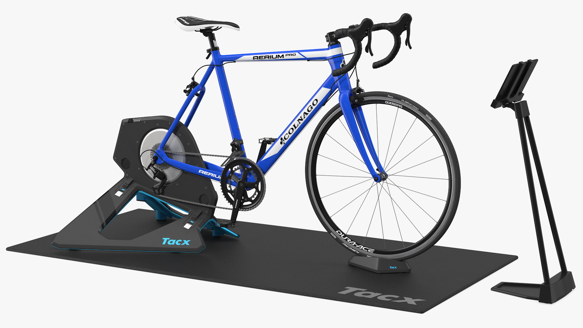 3D Tacx NEO 2T Smart_Trainer And Bike Rigged
