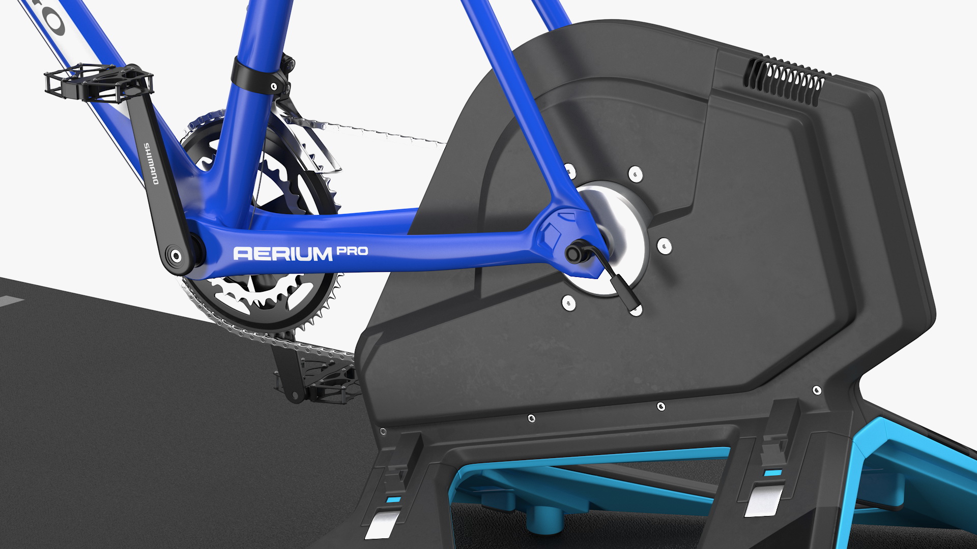 3D Tacx NEO 2T Smart_Trainer And Bike Rigged