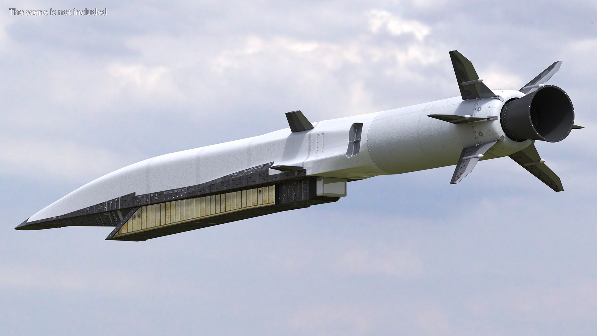 3D Hypersonic Cruise Missile3M22 Zircon