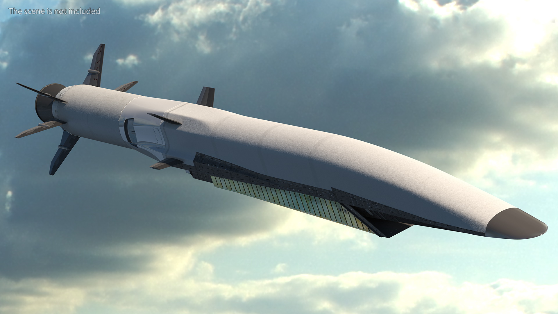 3D Hypersonic Cruise Missile3M22 Zircon